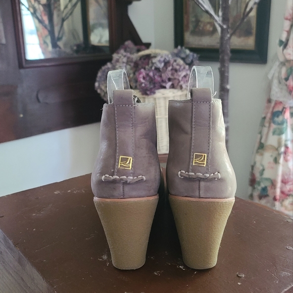 Sperry Top siders wedges booties leather - Picture 5 of 9